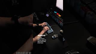 HMX CLOUD 63G Linear Switch / JRIS65 R2 #typingsound #keyboard #custom #sound