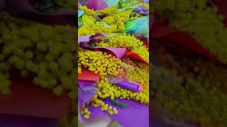 russian tradition in International women's day #flowers #bouquet #tulip
