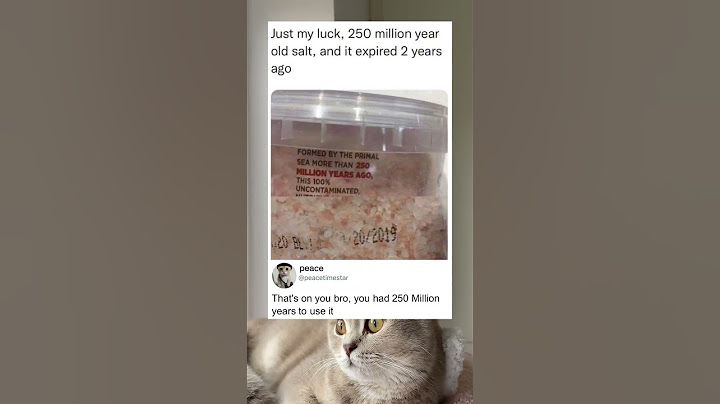 He had a few years to use it