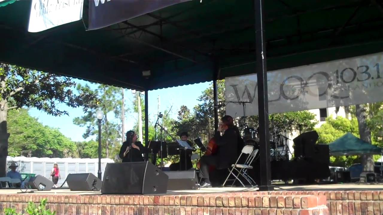 Paint it Black Quartet at Art Show Beautiful Music Ensemble Winter Park