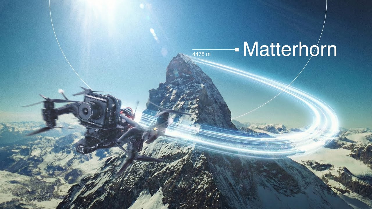 I Flew a $10,000 FPV Drone Over the Matterhorn