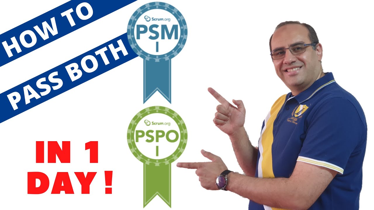 How to pass Scrum Certifications PSM I & PSPO I in 1 day? - YouTube