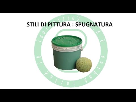 Stili di Pittura: Spugnatura