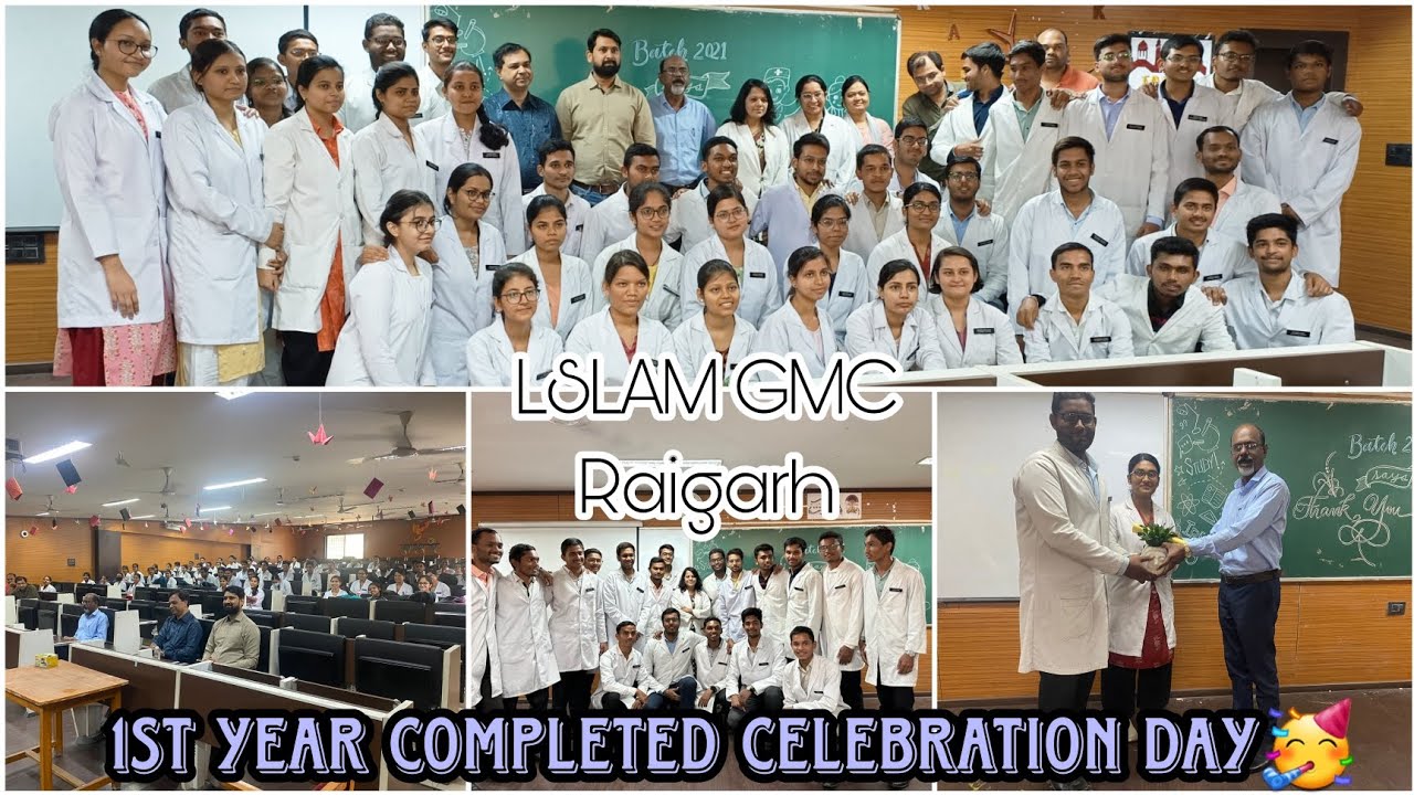 1st Year Completed 🥳Celebration Day🥳Govt. Medical College Raigarh C.G