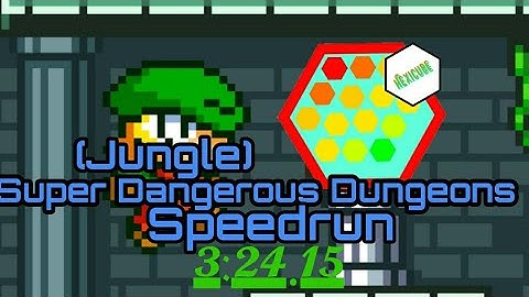 Super Dangerous Dungeons Amateur Grass Dungeon Speedrun (3:24.15) 7 Deaths