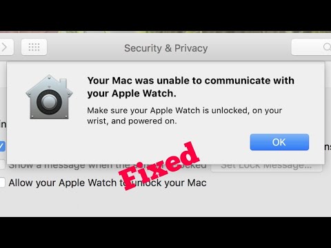 Your Mac was Unable to Communicate with your Apple Watch [100% Fixed]