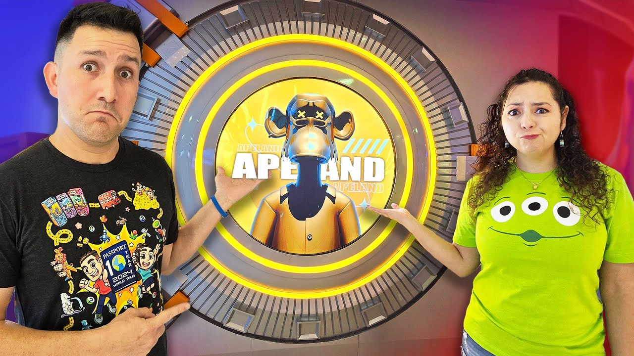 This is a Strange Arcade Name: APE LAND 猩球部落! - Hong Kong