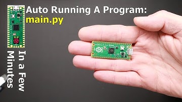 How to make the RPi PICO autorun a program