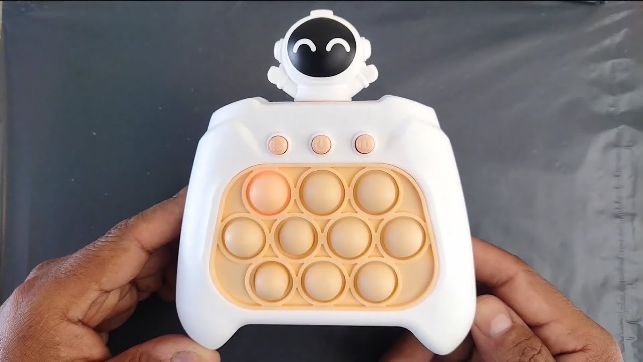 POPIT Electrónico Astronauta Juego de destreza Sensorial memoria retos GAME CONSOLE POP IT luz LED