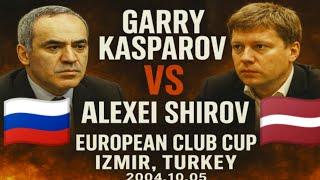 Kasparov vs Shirov | Kasparov’s Last Masterpiece (European Club Cup 2004) screenshot 5