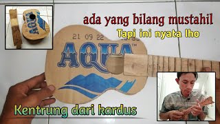 Membuat Ukulele Dari Kardus azzammifzalchannel