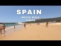 Calming Beach Walk - Spain 4K UHD + Music for Relaxation