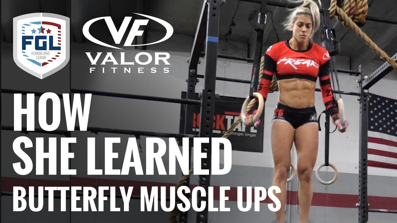 The story of how Paula Leyes learned the Butterfly Muscle Up