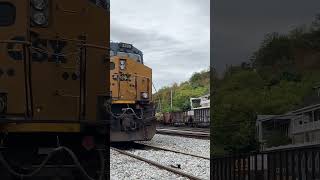 CSXT 5 trying to hide!