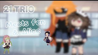 - 21 Trio Meets Fen And Lice - Fun Post