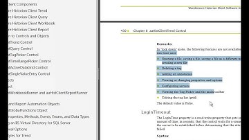 Using Historian Client Trend in Visual Studio Example
