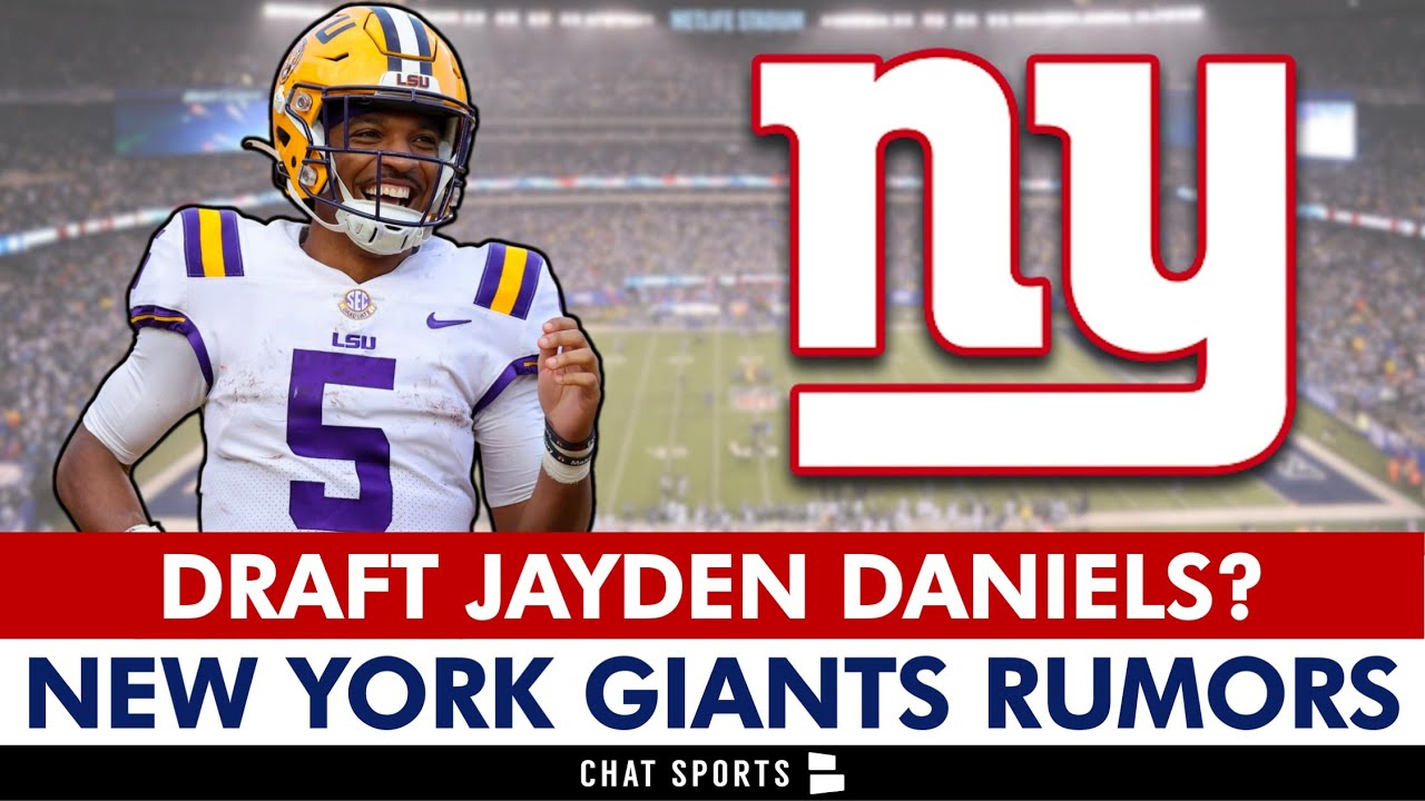 New York Giants Rumors Draft Jayden Daniels? YouTube