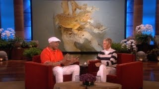 Ll Cool J On Petting His Lizard