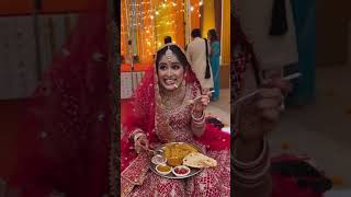 Chatori Dulhan 😂 Entry Se Pehle Hi Plate Full!”#food#foodie #onionbhaji