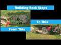 Building Rock Steps