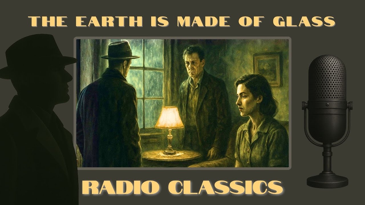 The Earth Is Made of Glass (1954) | Suspense Mystery Audio Drama Noir | Radio Classics