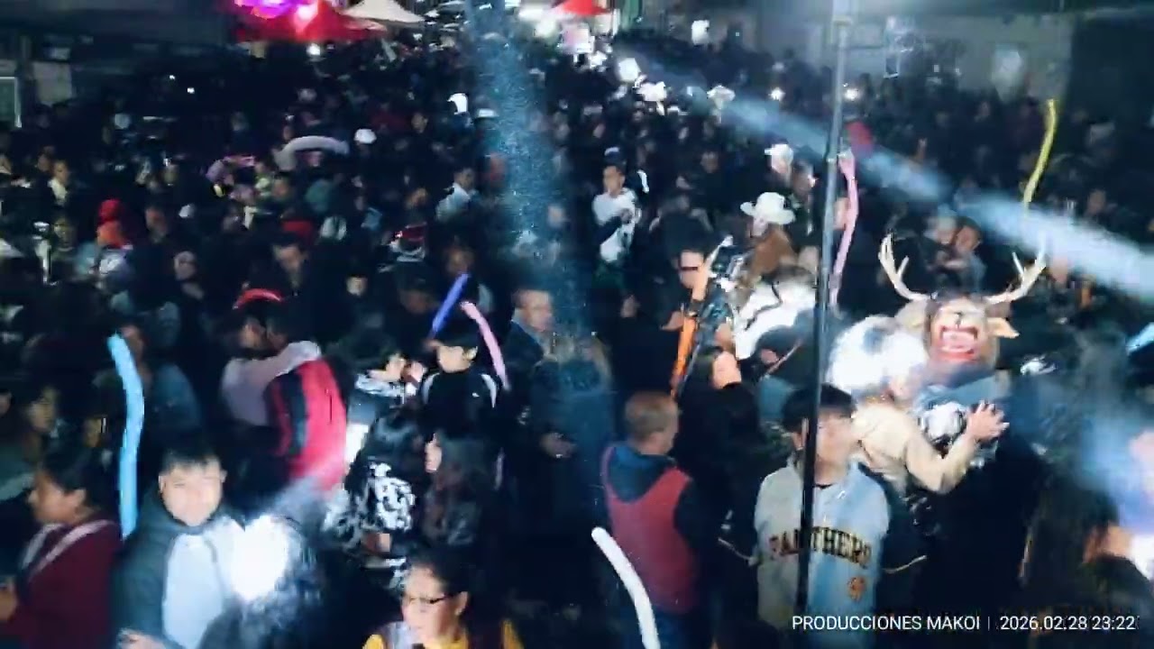 Algo del cierre de carnaval de la colonia faraona Pachuca Hidalgo 