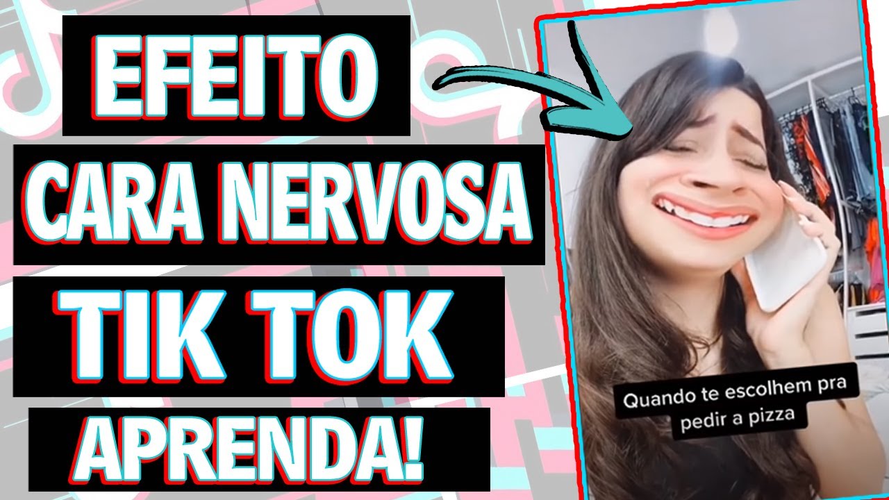 Como usar o EFEITO CARA NERVOSA no TIK TOK