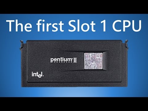 Procesor Pentium II 233 První slot 1