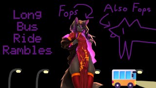 [Furry ASMR] - Void Fox Rambles about stuff while you go on a long bus ride