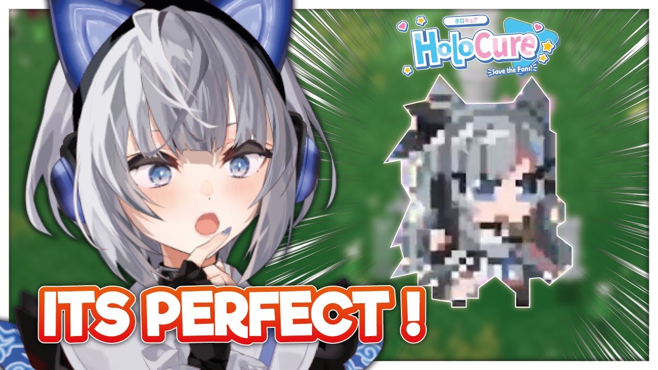 Zeta thinks her Character in Holocure is PERFECT !!!