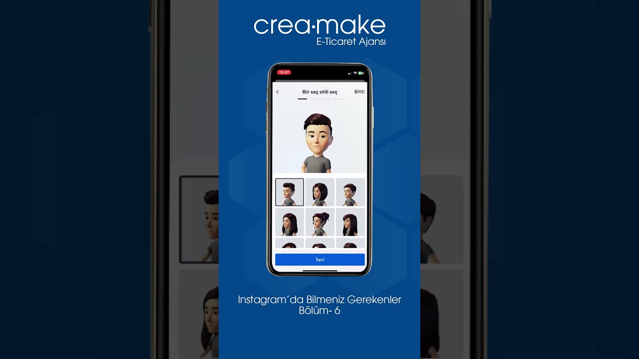 INSTAGRAM'DA 30 SANİYEDE AVATAR OLUŞTUR ! 