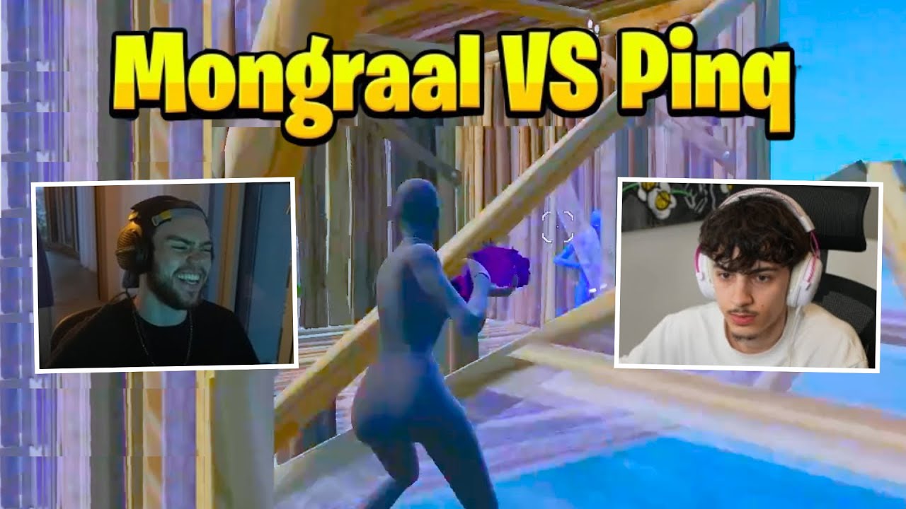 Mongraal VS Pinq INSANE 1v1 Buildfights