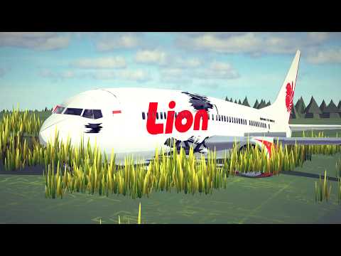 Real Fictional Airplane Crashes|Besiege PT4