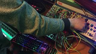 Techno Jam - 12/28/17 with new 2hp Turing machine on filter, fm, and pwm