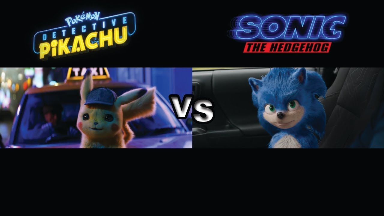Pokemon Detective Pikachu vs Sonic The Hedgehog Movie [Trailers] YouTube