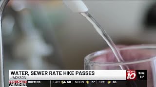 Jackson City Council passes water and sewer rate hikes