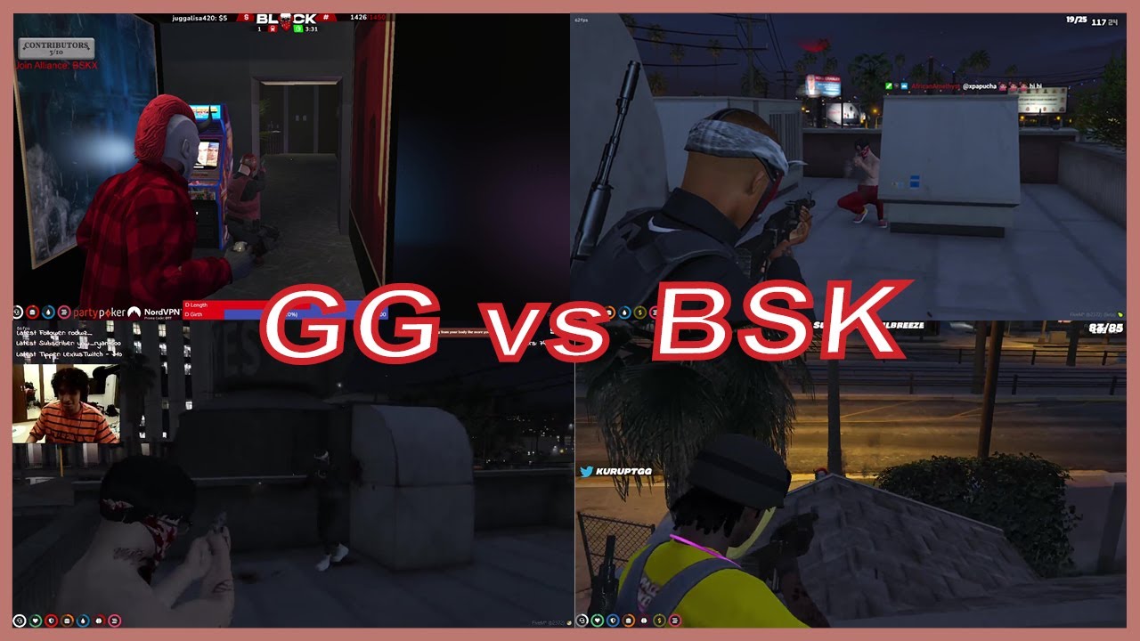 Gulag Gang vs BSK First Fight of the War
