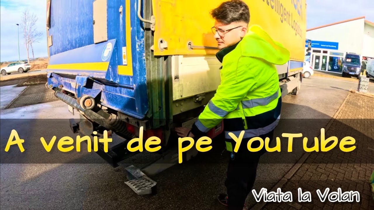 A venit din România fără experiență și l-am luat direct pe camion în Germania 