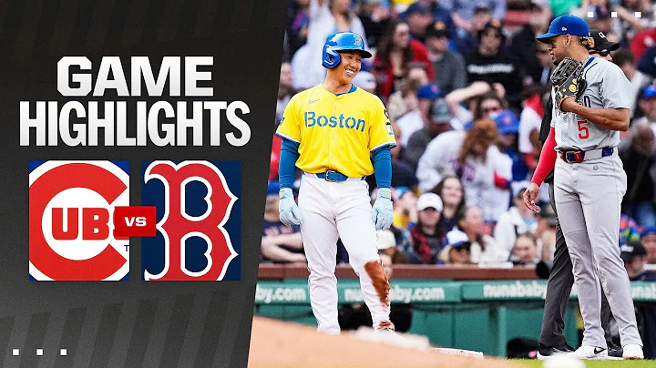 Red Sox vs. Cubs Game Highlights (4/27/24) | MLB Highlights - DayDayNews