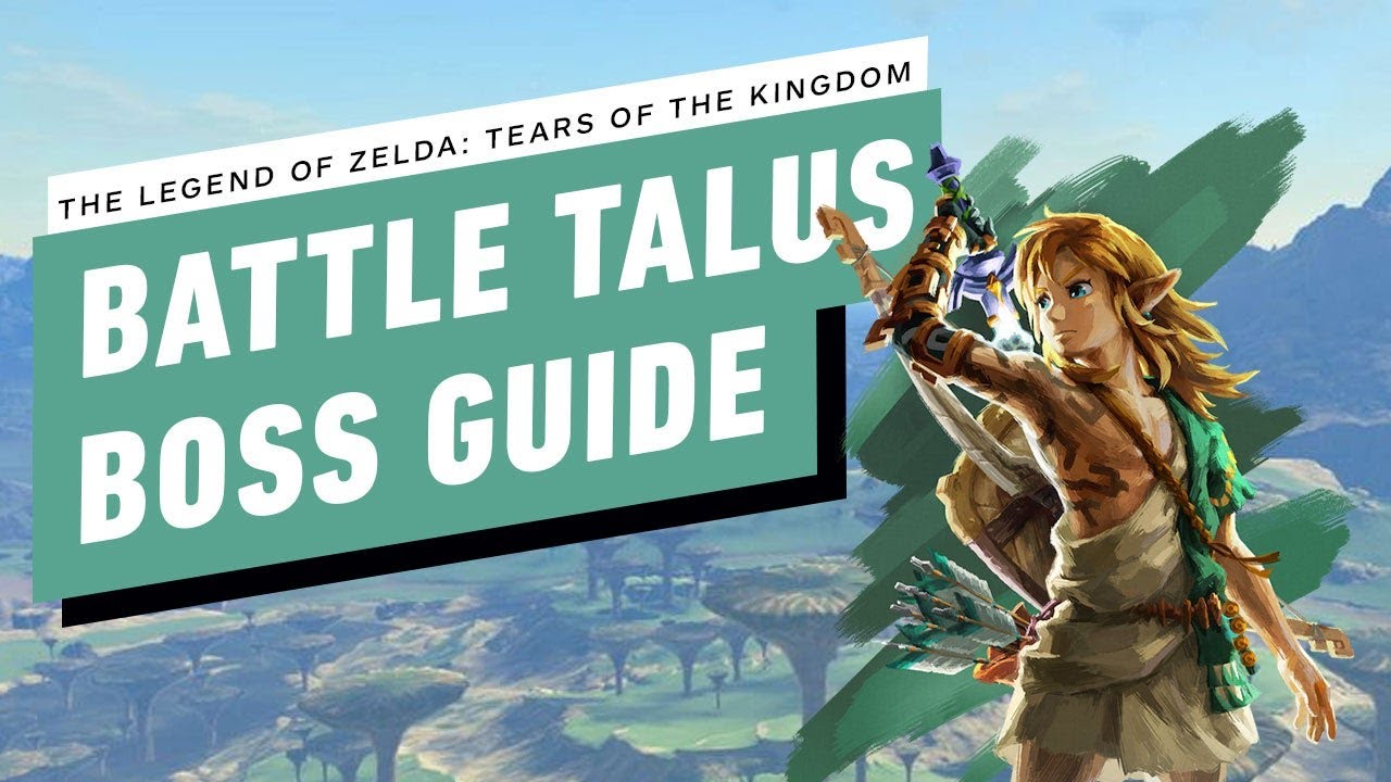 The Legend of Zelda Tears of the Kingdom Battle Talus Miniboss