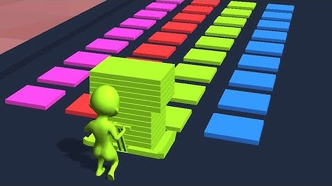 STACK COLORS GAME 🌈🌟- All Levels Gameplay Walkthrough Android, iOS v.27