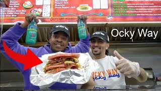 The ULTIMATE Ocky Way Chopped Cheese Mukbang!