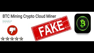 BTC Mining Crypto Cloud Miner (FAKE APP) screenshot 5