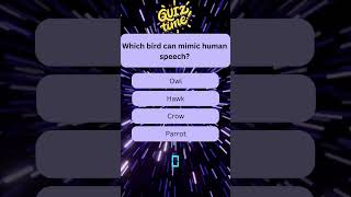 Quiz Time   Birds