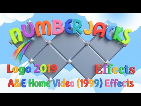 Numberjacks Logo 2019 Effects (A&E Home Video (1999) Effects)
