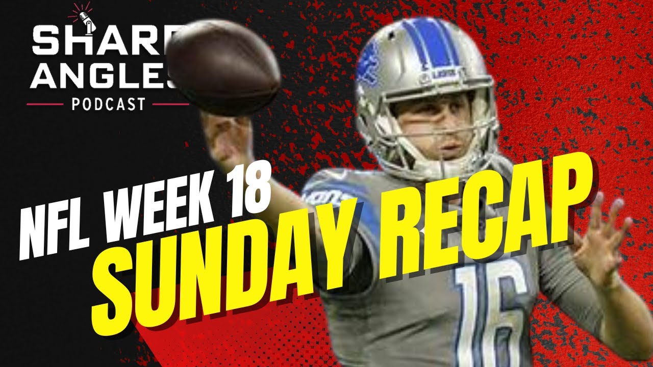 NFL Week 18 Sunday Recap | NFL Playoffs Matchups | Top Plays, Highlights, Coaches Fired