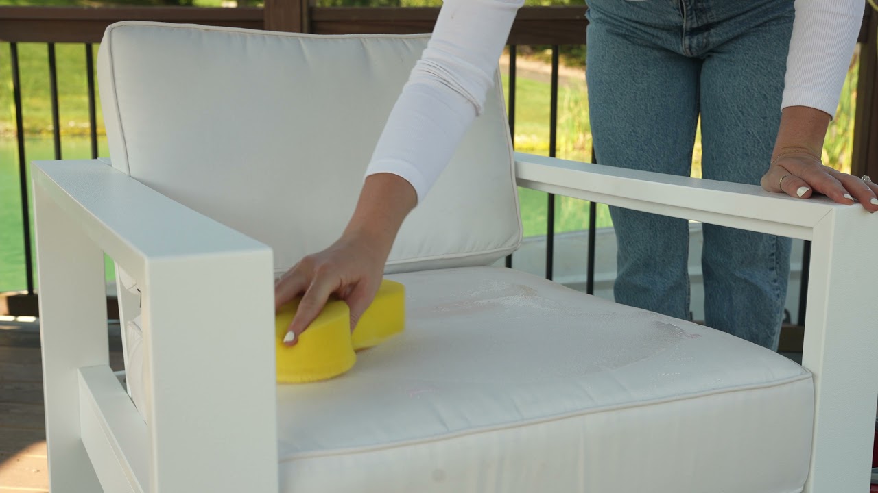 How to Clean Cushions Berlin Gardens YouTube