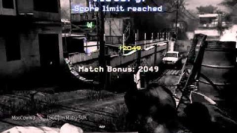 MW3 AON Across The Map Final Killcam on Mission