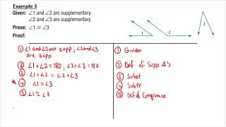 2.8 - Proving Angle Relationships