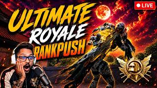 🔴 ULTIMATE ROYALE RANK PUSH LIVE 🔥 | ROAD TO LEGEND 👑 | DAY 11